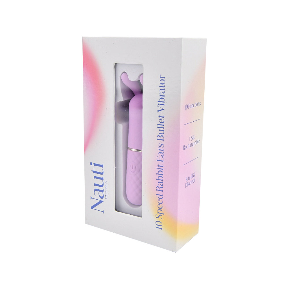 Nauti Petites 10 Speed Rabbit Ears Bullet Vibrator 10 Nauti Petites 10 Speed Rabbit Ears Bullet Vibrator - Image 9
