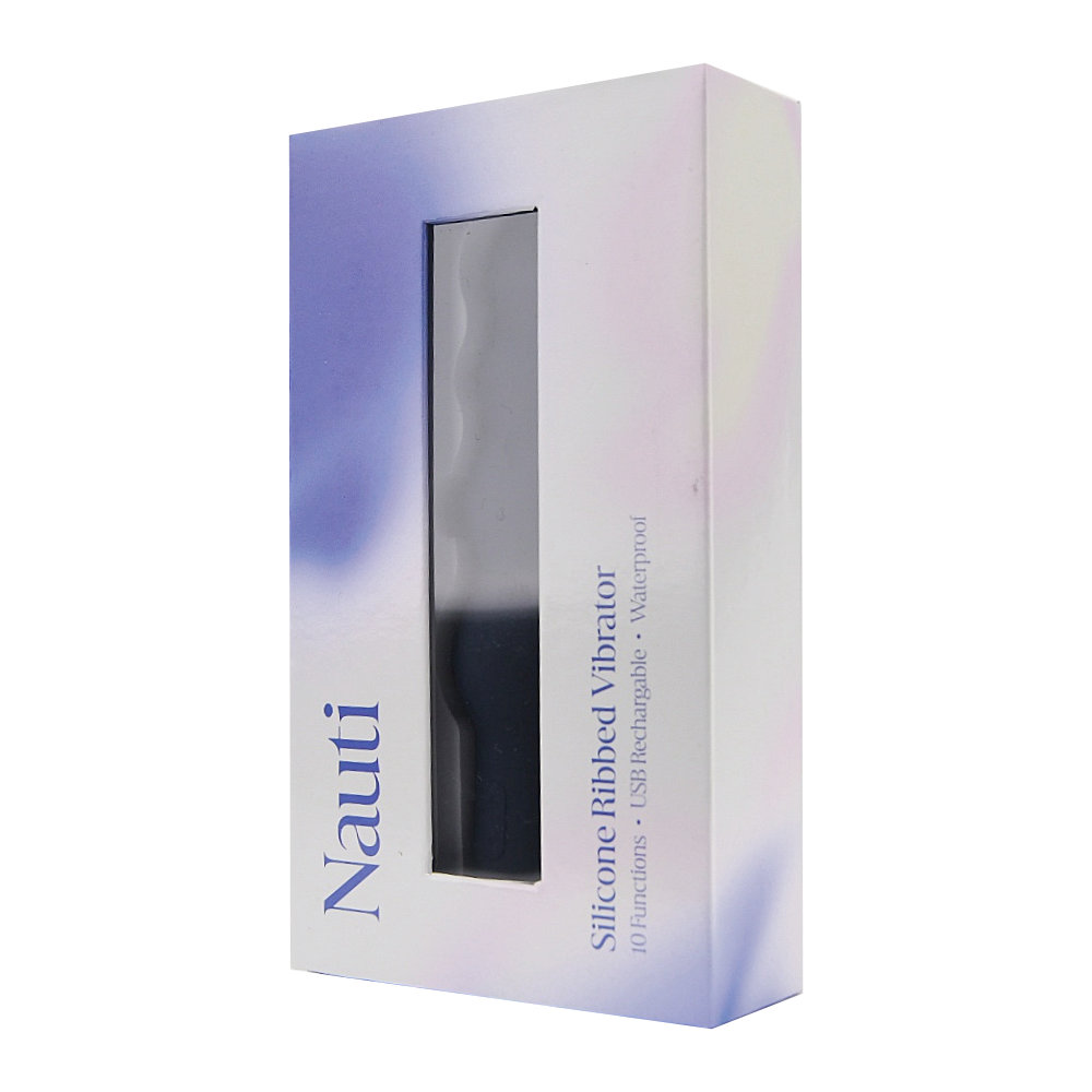 Nauti Silicone Ribbed Vibrator 9 Nauti Silicone Ribbed Vibrator - Image 8