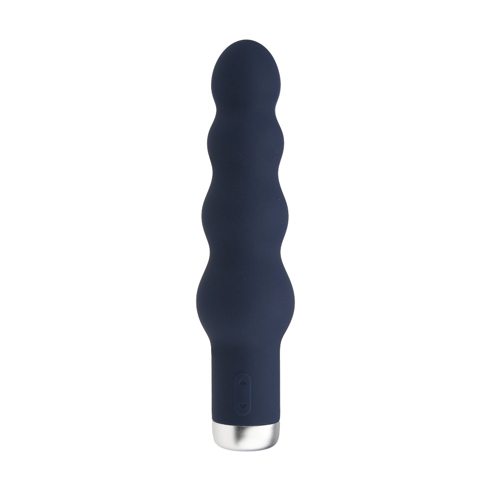 Nauti Silicone Ribbed Vibrator 2 Nauti Silicone Ribbed Vibrator - Image 1