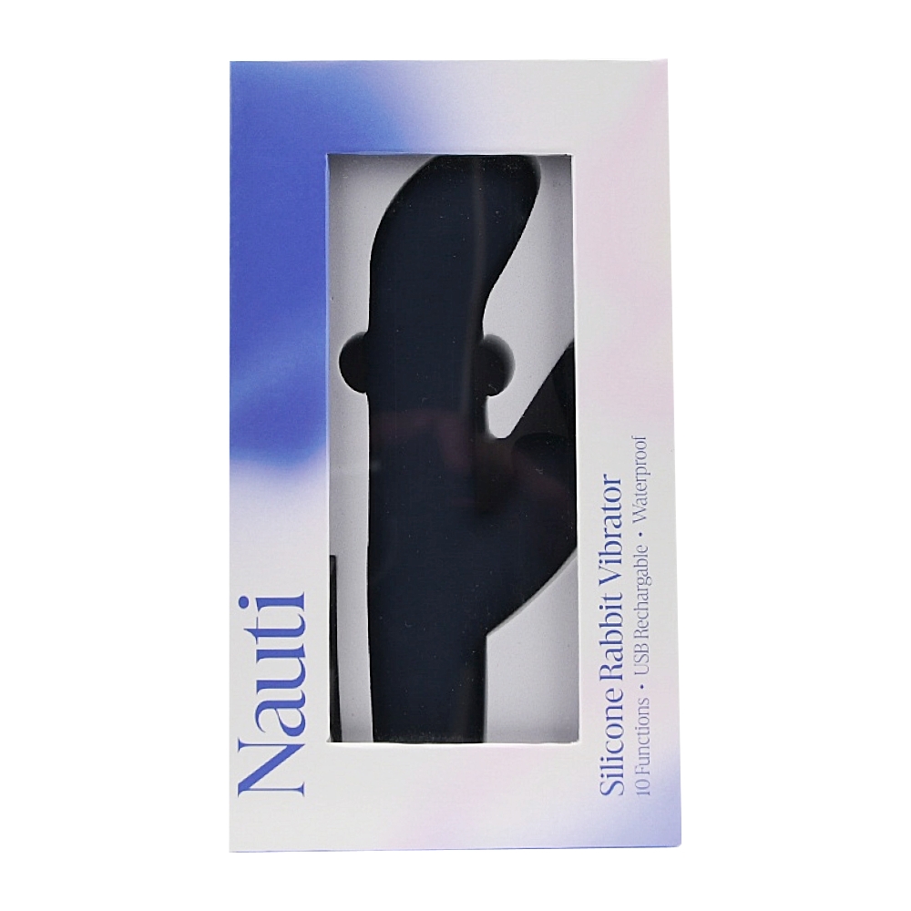 Nauti Silicone Rabbit Vibrator 7 Nauti Silicone Rabbit Vibrator - Image 6