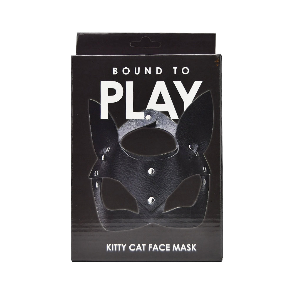 Bound to Play Kitty Cat Face Mask Black 5 Bound to Play Kitty Cat Face Mask Black - Image 4