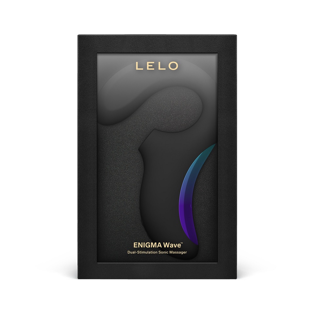 LELO Enigma Wave Dual Stimulation Sonic Massager Black 5 LELO Enigma Wave Dual Stimulation Sonic Massager Black - Image 4
