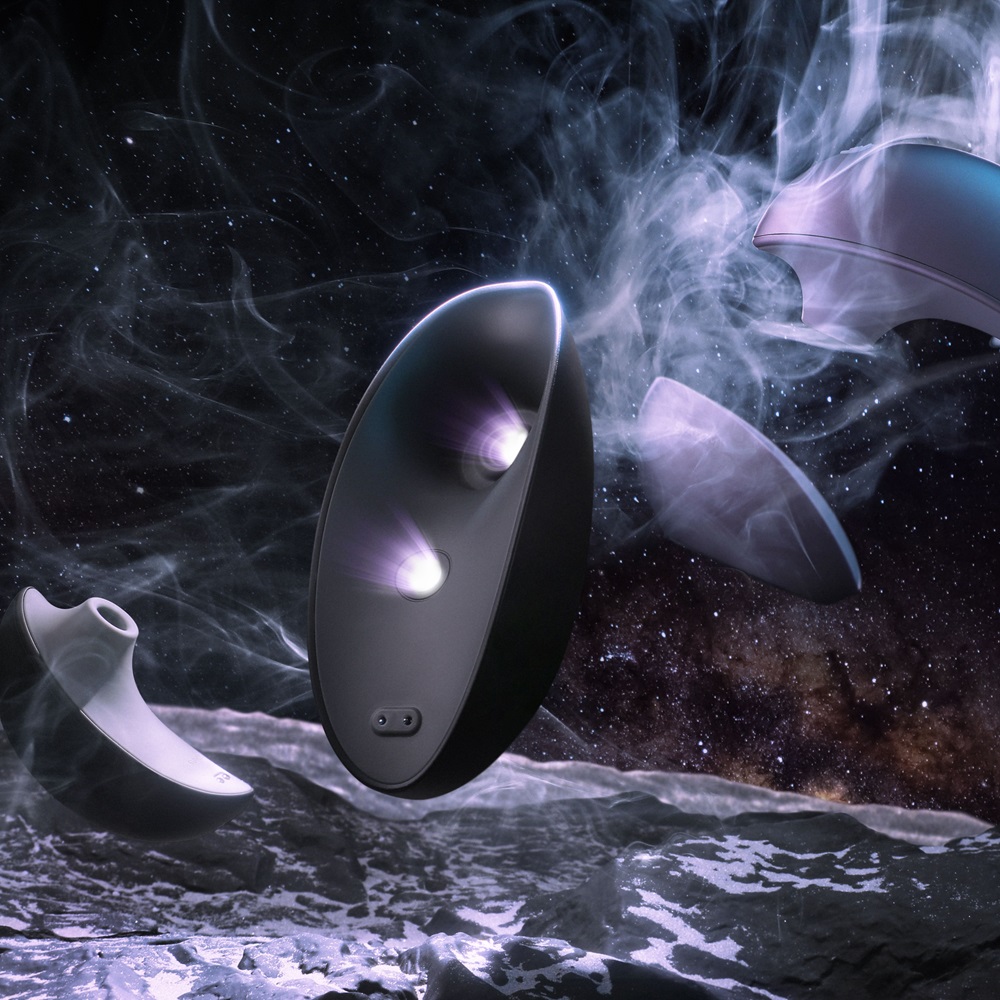 Svakom Galaxie Suction Vibrator with Mood Projector Metallic Lilac 4 Svakom Galaxie Suction Vibrator with Mood Projector Metallic Lilac - Image 3