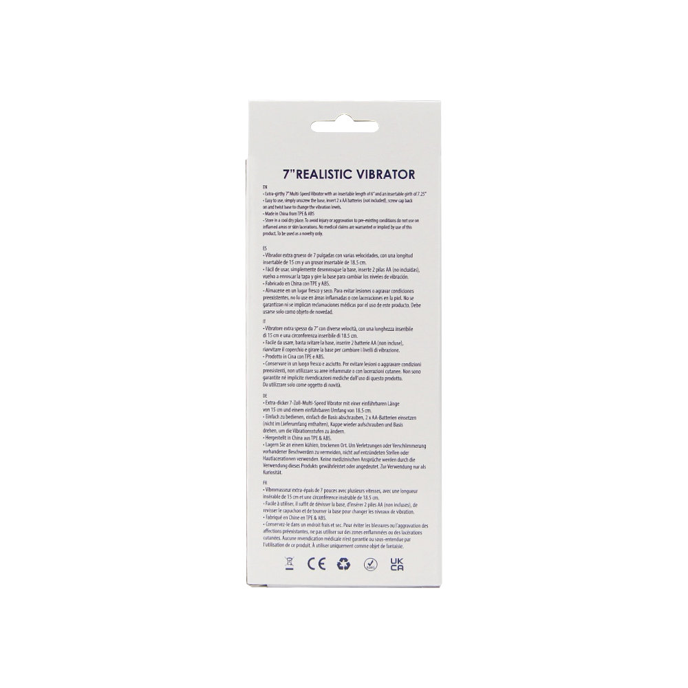 Loving Joy 7 inch Realistic Vibrator Black 11 Loving Joy 7 inch Realistic Vibrator Black - Image 10