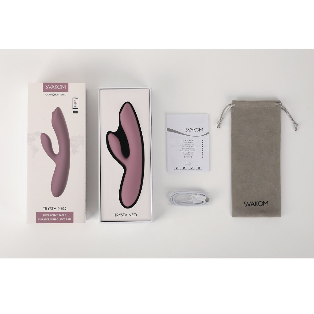 Svakom Trysta Neo Targeted Rolling G-Spot Rabbit Vibrator 10 Svakom Trysta Neo Targeted Rolling G-Spot Rabbit Vibrator - Image 9