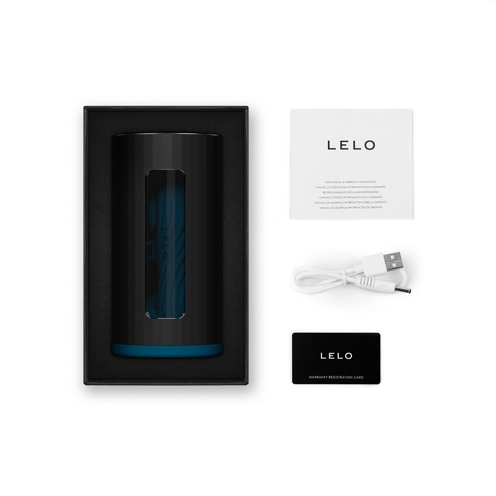 LELO F1S V3 AI Interactive Male Masturbator Blue 5 LELO F1S V3 AI Interactive Male Masturbator Blue - Image 4