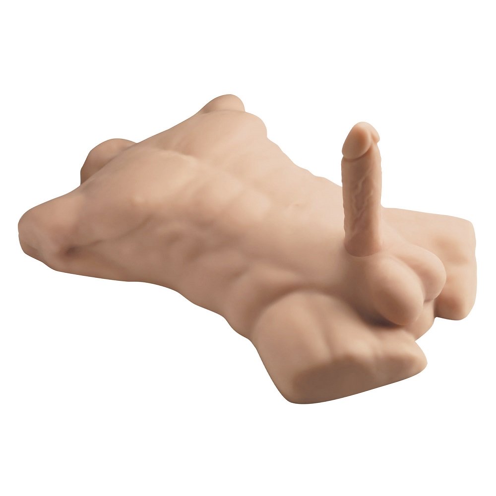 SilexD Apollo Male Pleasure Doll with Interchangeable Dildo 2 Male Pleasure Doll