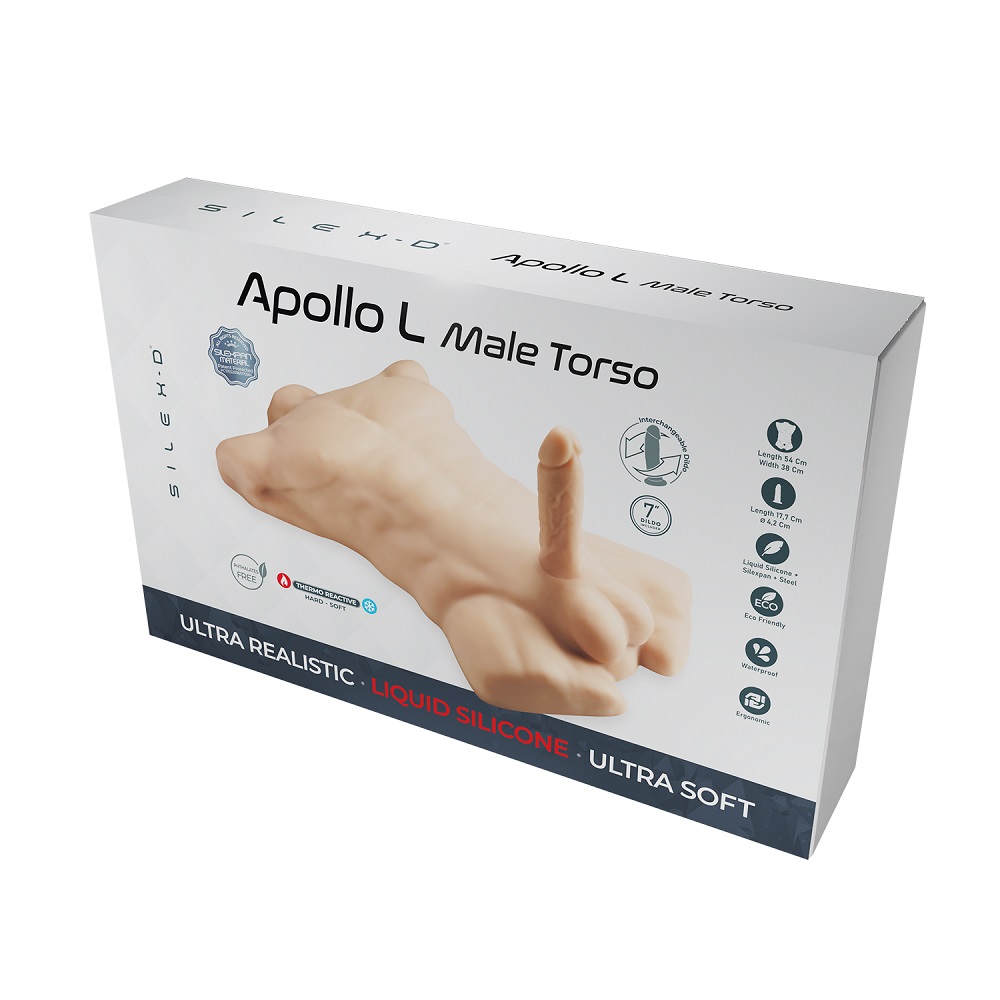 SilexD Apollo Male Pleasure Doll with Interchangeable Dildo 10 SilexD Apollo Male Pleasure Doll with Interchangeable Dildo - Image 9