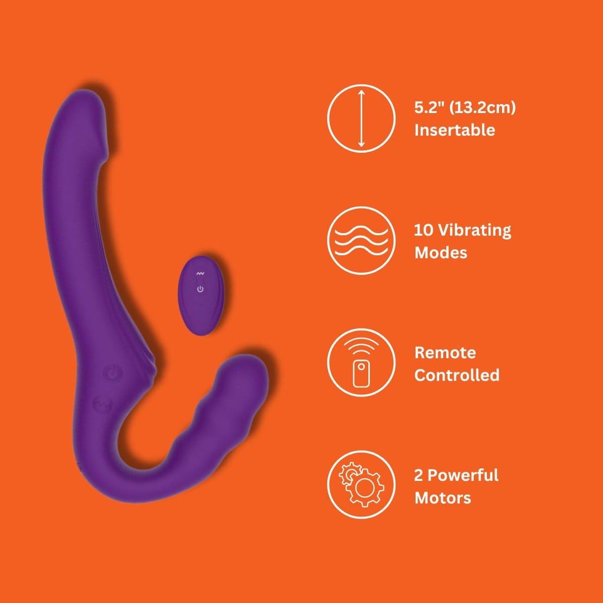 Mina Echo Remote Vibrating Strapless Strap On 10 Mina Echo Remote Vibrating Strapless Strap On - Image 9