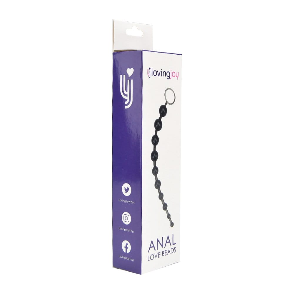 Loving Joy Anal Love Beads Black 5 Loving Joy Anal Love Beads Black - Image 4