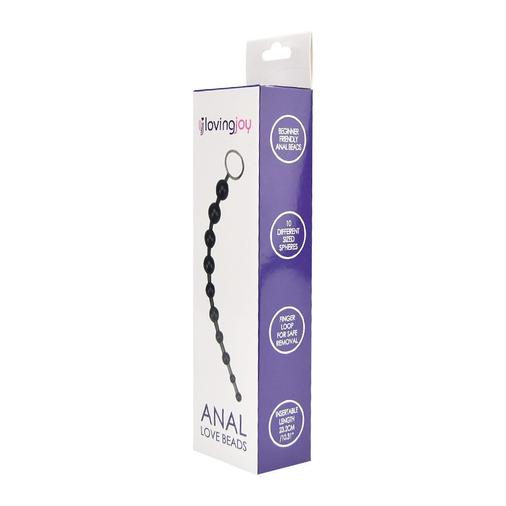 Loving Joy Anal Love Beads Black 6 Loving Joy Anal Love Beads Black - Image 5