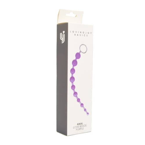 Loving Joy Anal Love Beads Purple 4 Loving Joy Anal Love Beads Purple - Image 3