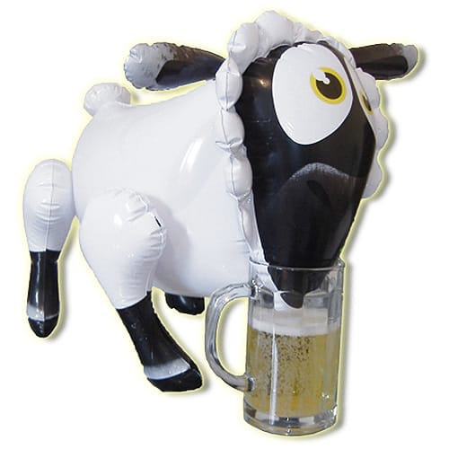 Lady Bah Bah Inflatable Sheep 2 Lady Bah Bah Inflatable Sheep - Image 1