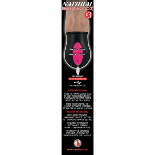 Realistic Warming 6.5 inch Vibrating Dildo with Balls Brown 5 Realistic Warming 6.5 inch Vibrating Dildo with Balls Brown - Image 4