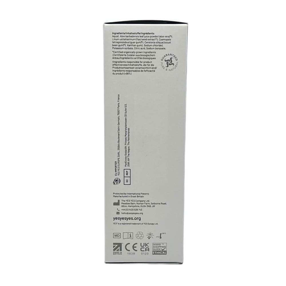 YES Organic Water Based Personal Lubricant-100ml 6 YES Organic Water Based Personal Lubricant-100ml - Image 5