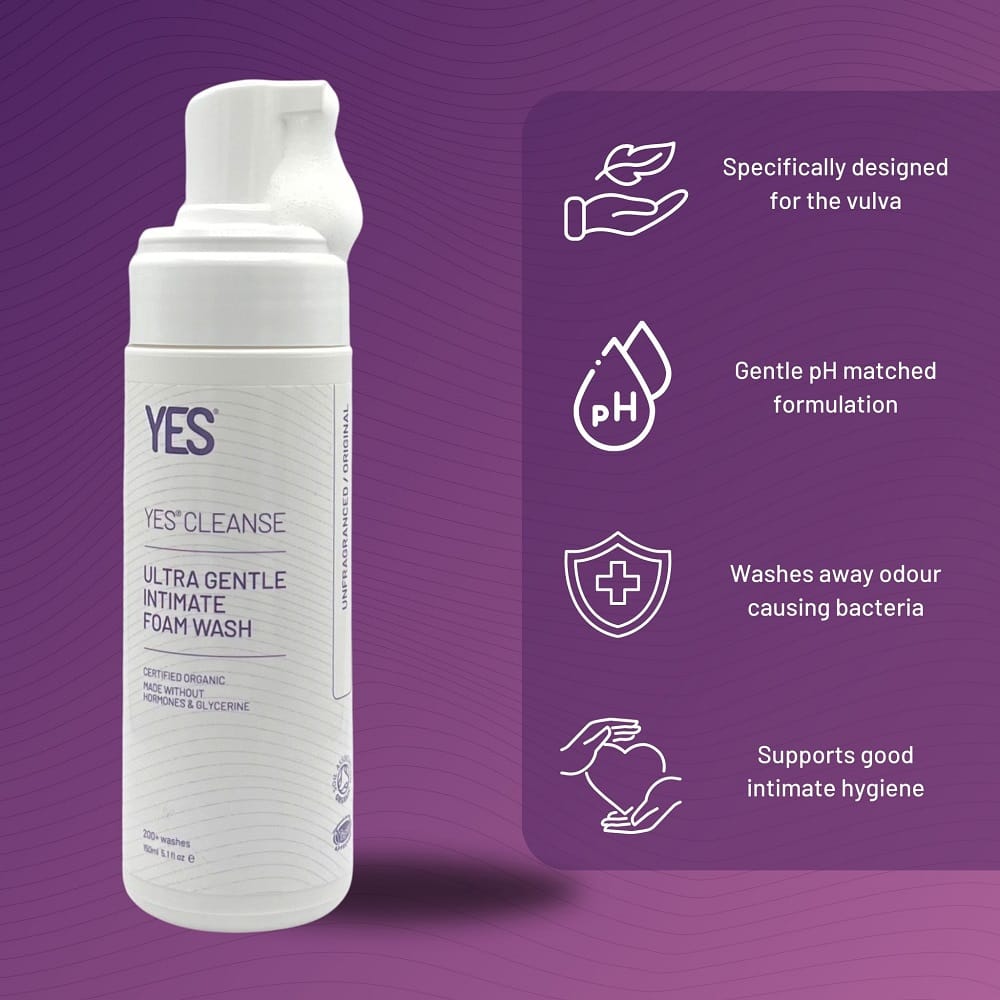 YES Cleanse Intimate Wash-Unfragranced 7 YES Cleanse Intimate Wash-Unfragranced - Image 6