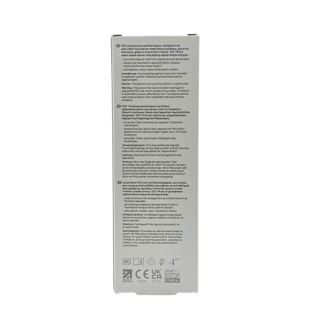 YES Vaginal Moisturising Gel-100ml 7 YES Vaginal Moisturising Gel-100ml - Image 6