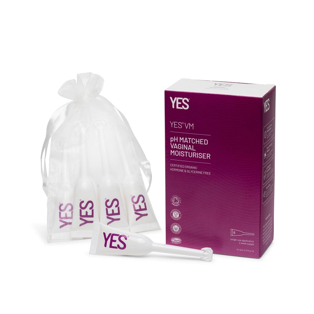 YES Vaginal Moisturising Gel-6x5ml 2 Vaginal moisturising gel sachets UK