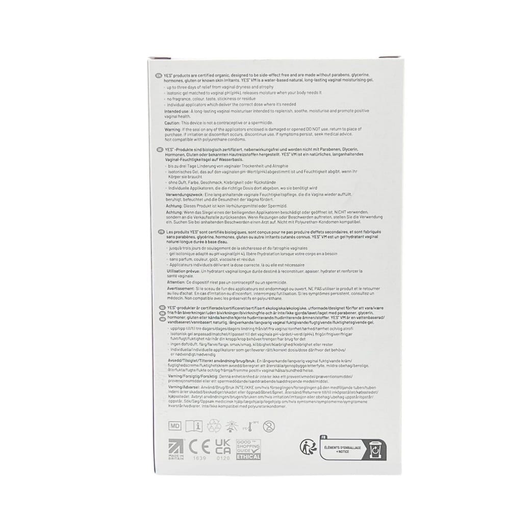 YES Vaginal Moisturising Gel-6x5ml 6 YES Vaginal Moisturising Gel-6x5ml - Image 5