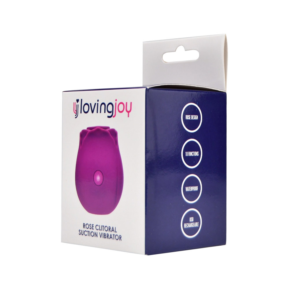 Loving Joy Rose Toy Clitoral Suction Vibrator Purple 10 Loving Joy Rose Toy Clitoral Suction Vibrator Purple - Image 10