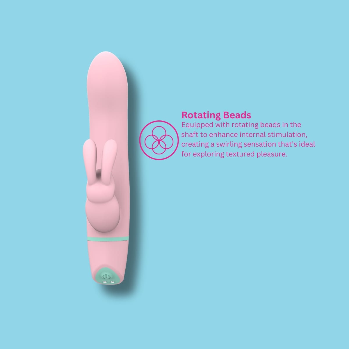 Mina Ripple Vibrating & Rotating Rabbit Vibrator 9 Mina Ripple Vibrating & Rotating Rabbit Vibrator - Image 8