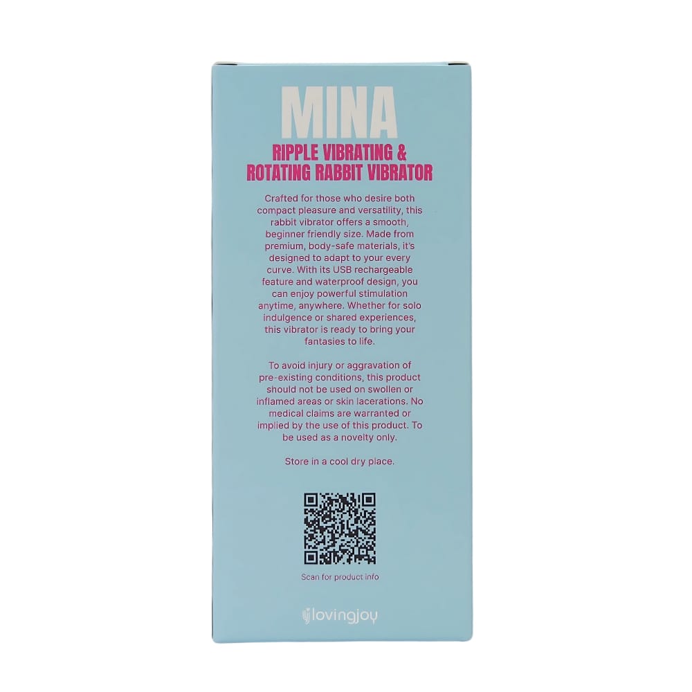 Mina Ripple Vibrating & Rotating Rabbit Vibrator 15 Mina Ripple Vibrating & Rotating Rabbit Vibrator - Image 14