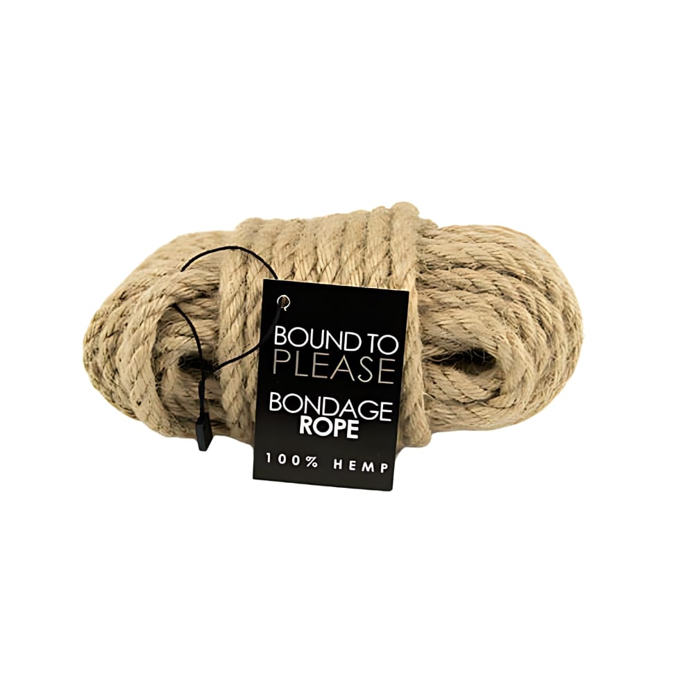 Bound to Please Bondage Rope Hemp 2 restraint