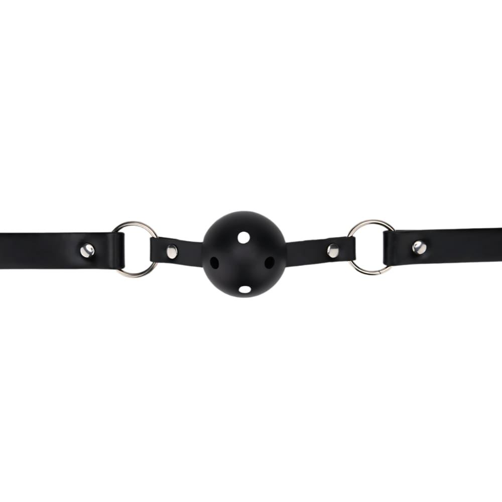Bound to Play Breathable Ball Gag Black 2 Bound to Play Breathable Ball Gag Black - Image 1