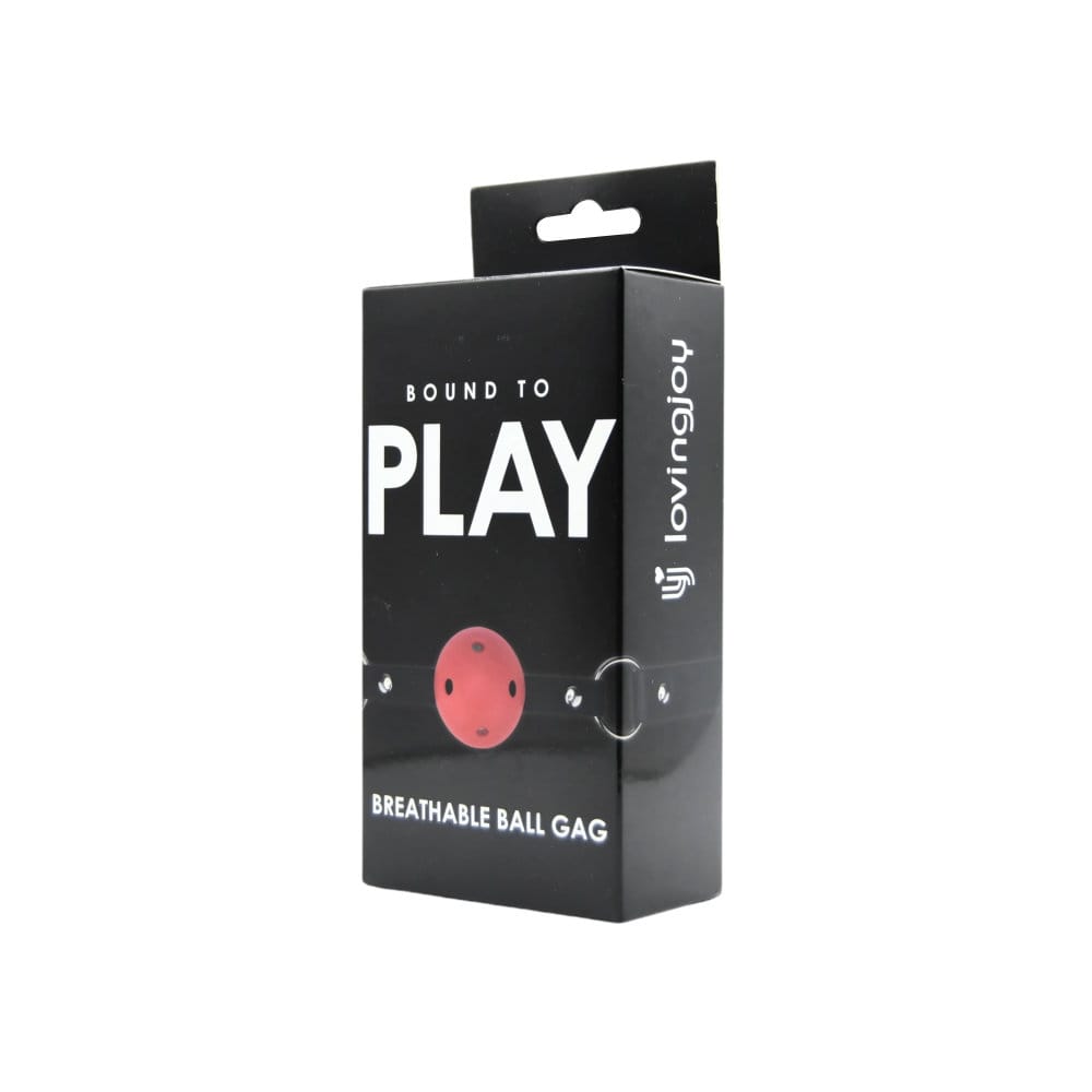 Bound to Play Breathable Ball Gag Red 9 Bound to Play Breathable Ball Gag Red - Image 8