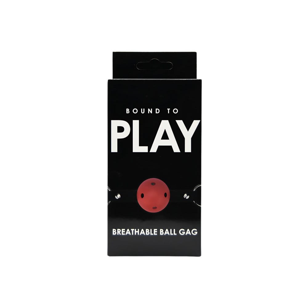 Bound to Play Breathable Ball Gag Red 8 Bound to Play Breathable Ball Gag Red - Image 7