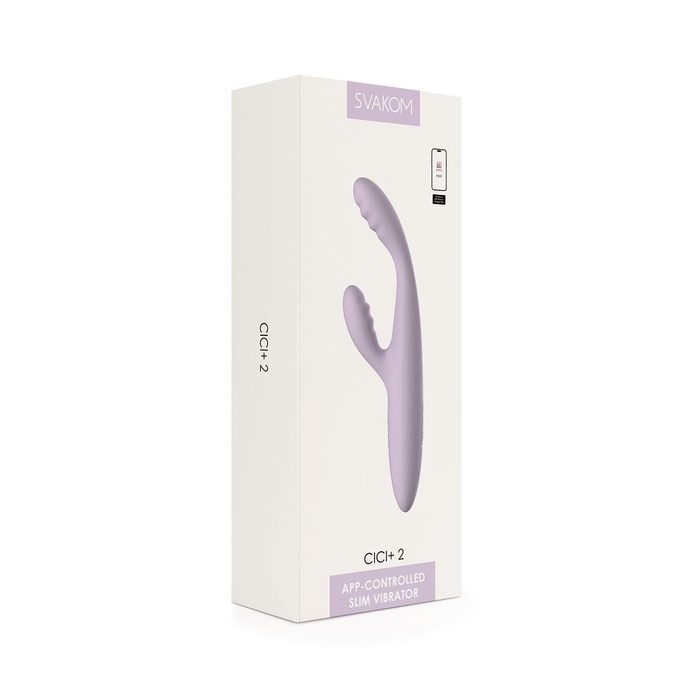 Svakom Cici+ 2 App Controlled Slim Rabbit Vibrator 10 Svakom Cici+ 2 App Controlled Slim Rabbit Vibrator - Image 9