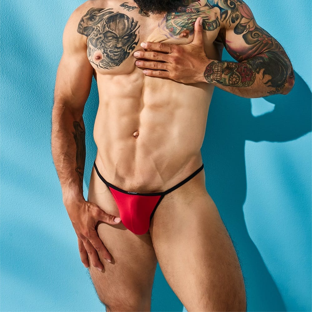 C4M Briefkini Red 7 C4M Briefkini Red - Image 6