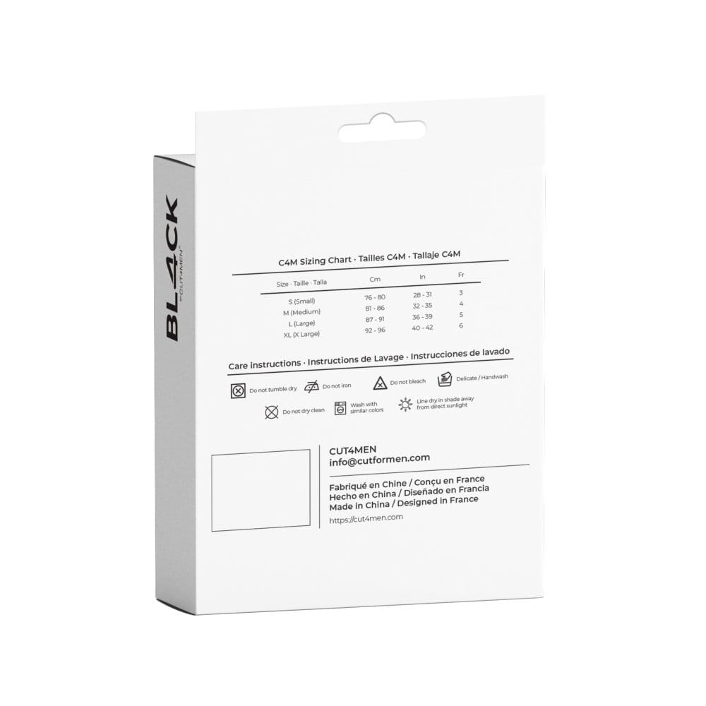 C4M Snap Ergonomic Brief Black Leatherette 7 C4M Snap Ergonomic Brief Black Leatherette - Image 6