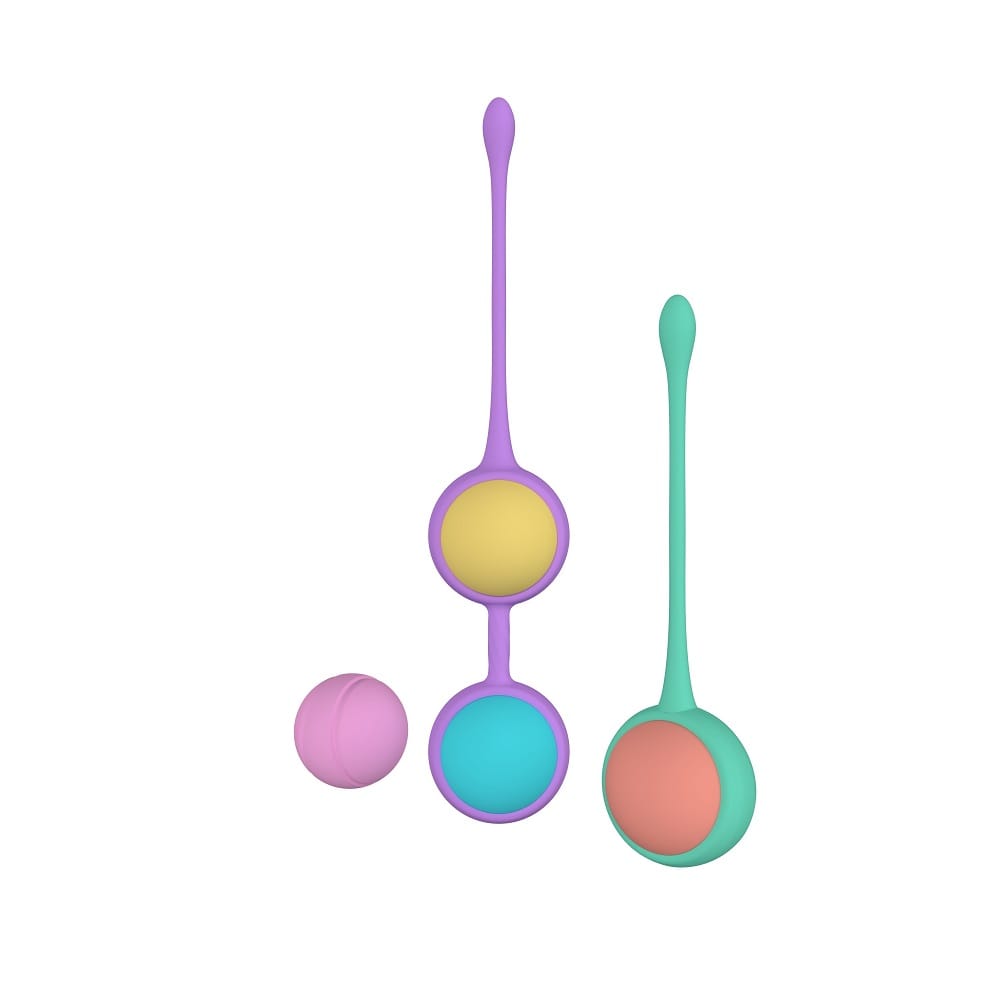 Party Color BOLY Kegel Training Beads 2 Party Color BOLY Kegel Training Beads - Image 1