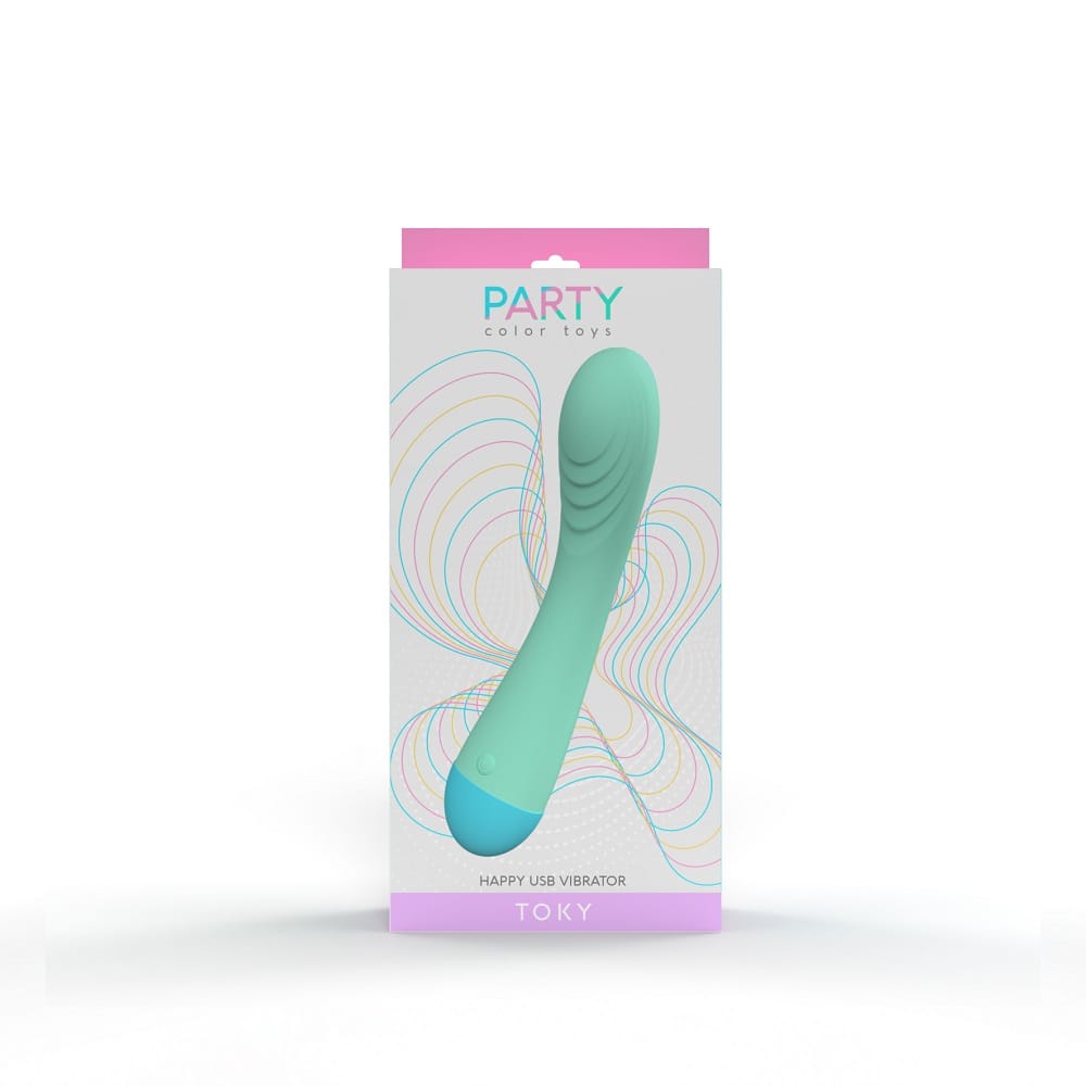Party Color TOKY G-Spot Vibrator 10 Party Color TOKY G-Spot Vibrator - Image 9