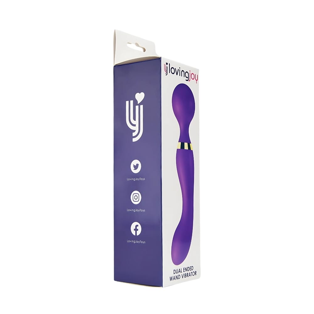 Loving Joy Dual Ended Wand Vibrator 15 Loving Joy Dual Ended Wand Vibrator - Image 14