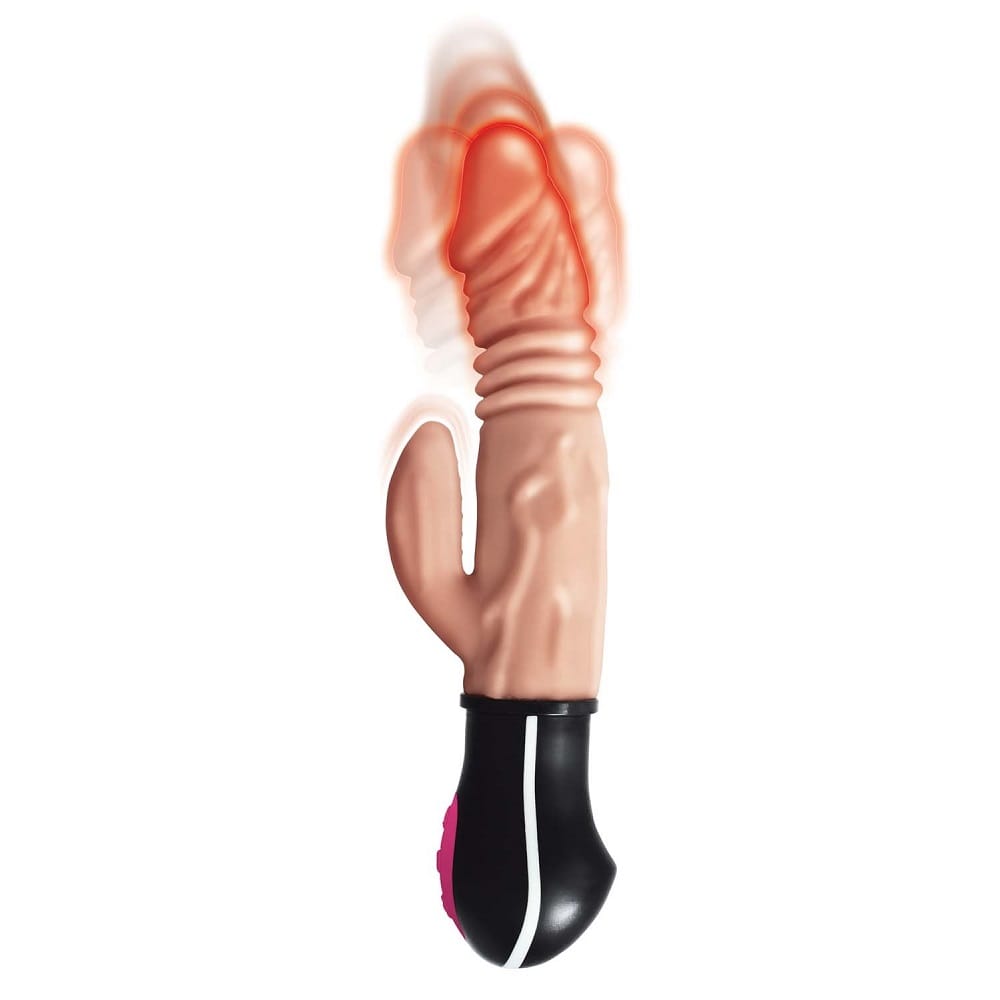Realistic Warming and Thrusting Vibrating Dildo Flesh 5 Realistic Warming and Thrusting Vibrating Dildo Flesh - Image 4