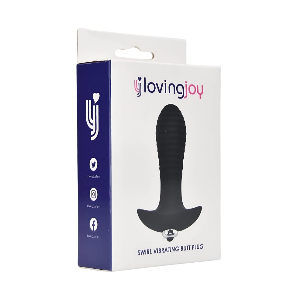 Loving Joy Swirl 7 Function Vibrating Butt Plug 10 Loving Joy Swirl 7 Function Vibrating Butt Plug - Image 9