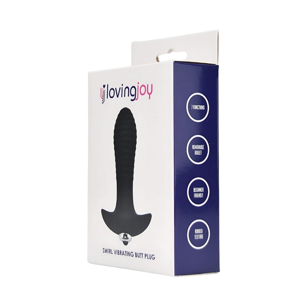Loving Joy Swirl 7 Function Vibrating Butt Plug 11 Loving Joy Swirl 7 Function Vibrating Butt Plug - Image 10