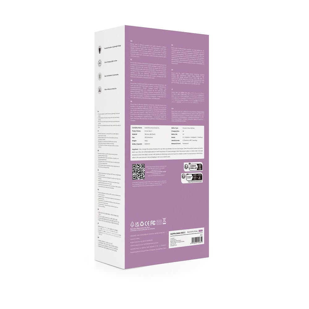 Svakom Emma Neo 2 Wand Vibrator 10 Svakom Emma Neo 2 Wand Vibrator - Image 9