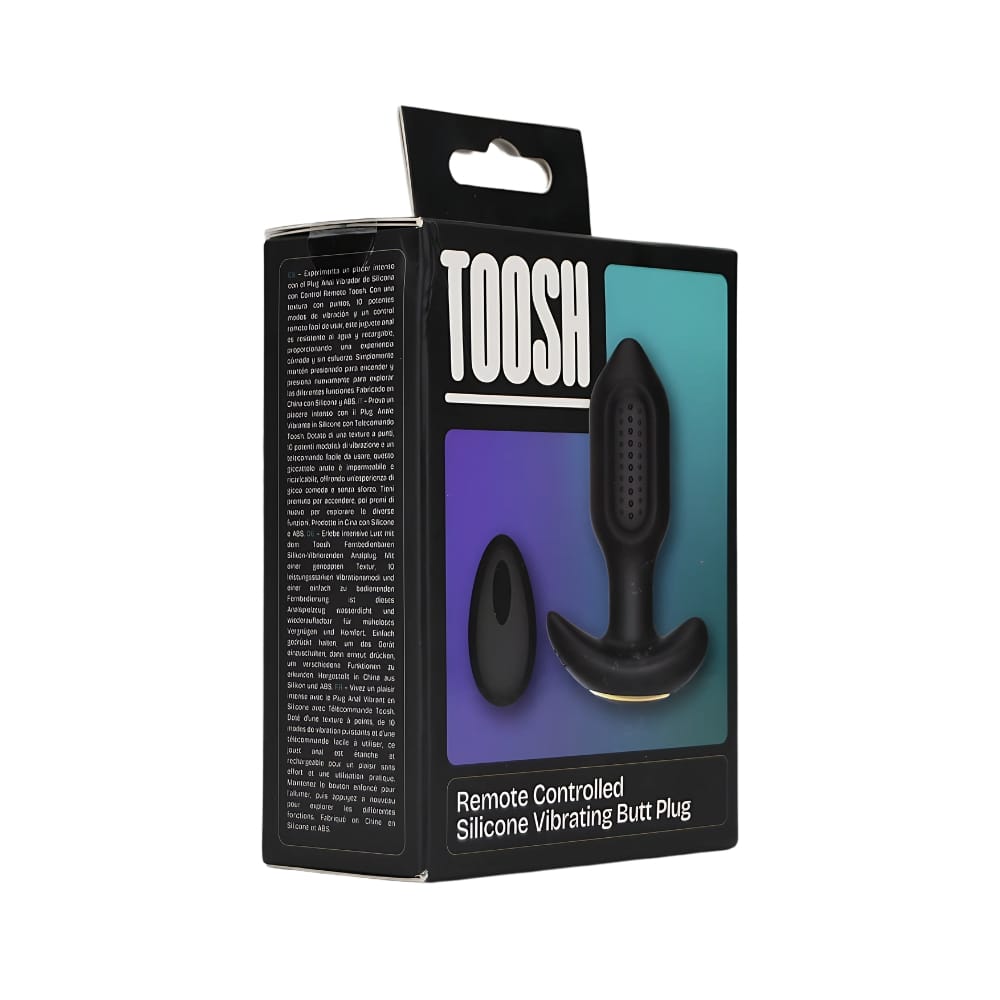 Toosh Remote Controlled Silicone Vibrating Butt Plug 12 Toosh Remote Controlled Silicone Vibrating Butt Plug - Image 11