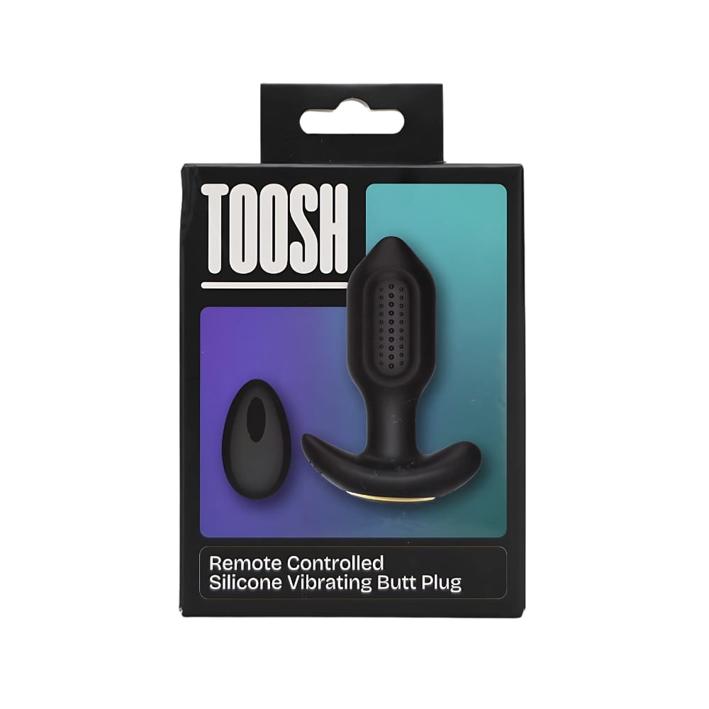 Toosh Remote Controlled Silicone Vibrating Butt Plug 10 Toosh Remote Controlled Silicone Vibrating Butt Plug - Image 9