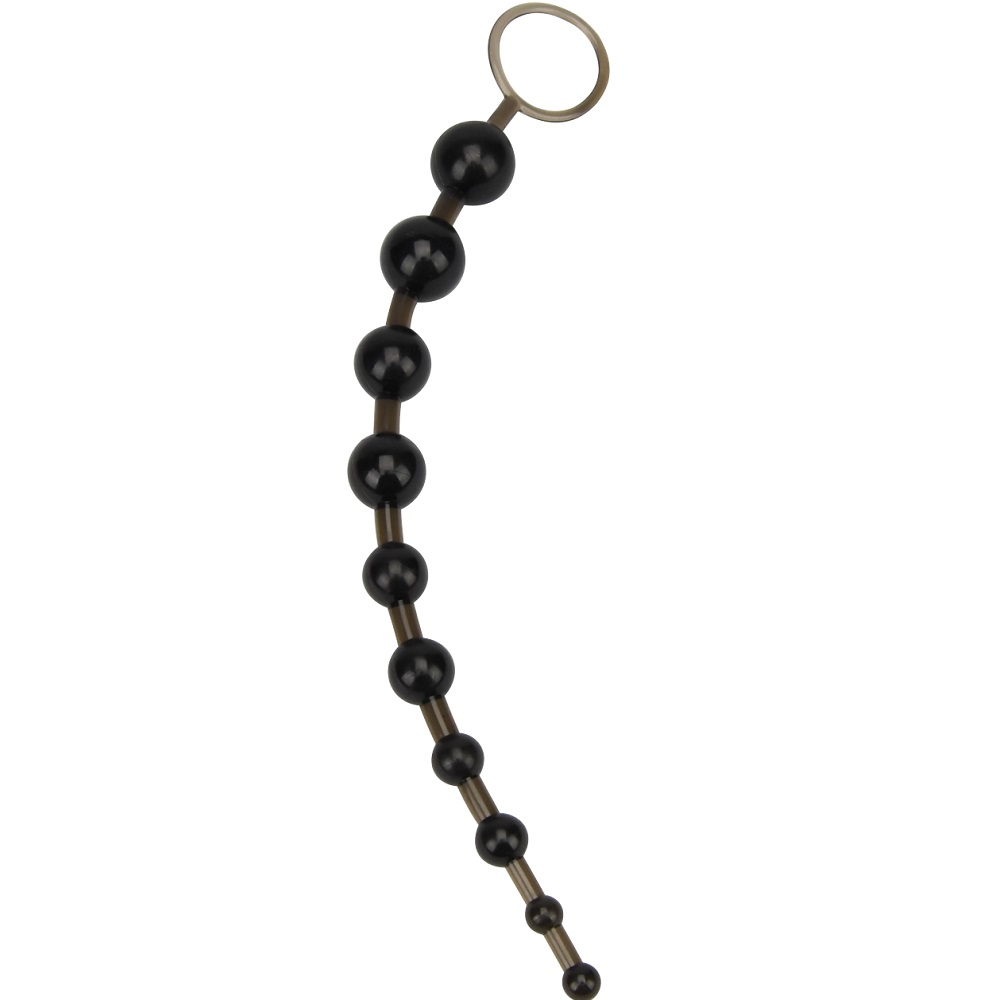 Loving Joy Anal Love Beads Black 2 Loving Joy Anal Love Beads Black - Image 1