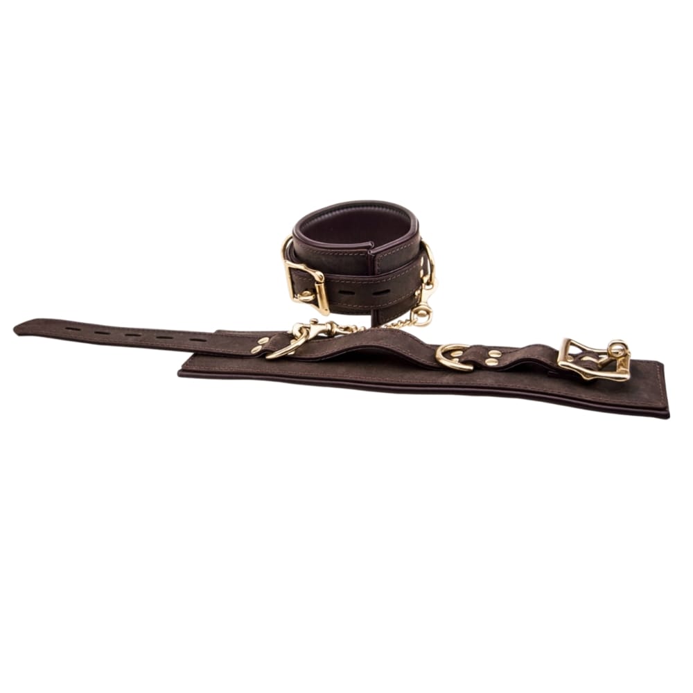 BOUND Nubuck Leather Wrist Restraints 7 BOUND Nubuck Leather Wrist Restraints - Image 6