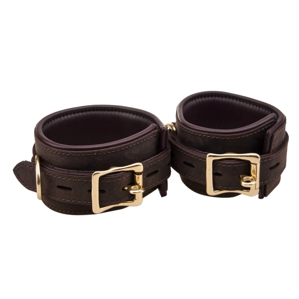 BOUND Nubuck Leather Wrist Restraints 5 BOUND Nubuck Leather Wrist Restraints - Image 4