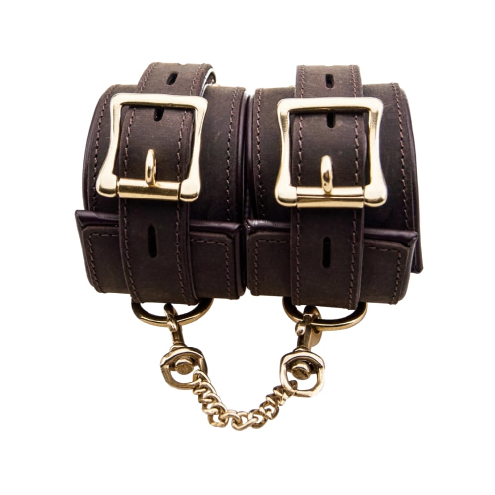 BOUND Nubuck Leather Wrist Restraints 2 bondage restraints