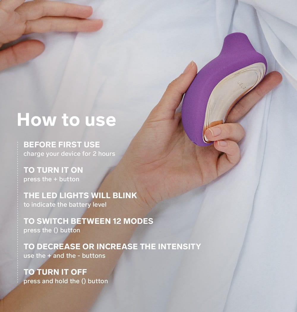 LELO SONA 2 Sonic Clitoral Massager - Purple 12 LELO SONA 2 Sonic Clitoral Massager - Purple - Image 11