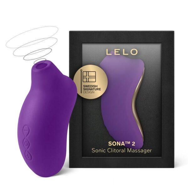 LELO SONA 2 Sonic Clitoral Massager – Purple