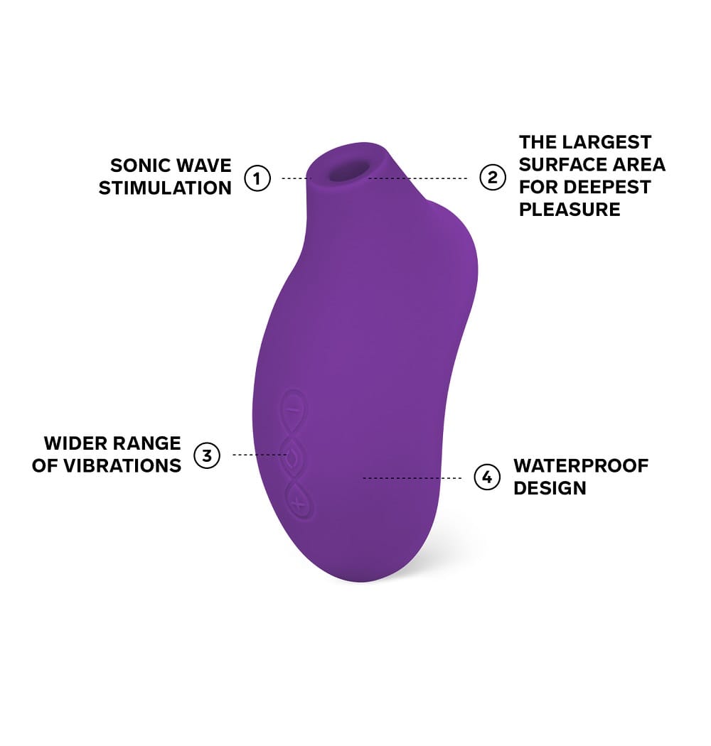 LELO SONA 2 Sonic Clitoral Massager - Purple 9 LELO SONA 2 Sonic Clitoral Massager - Purple - Image 8