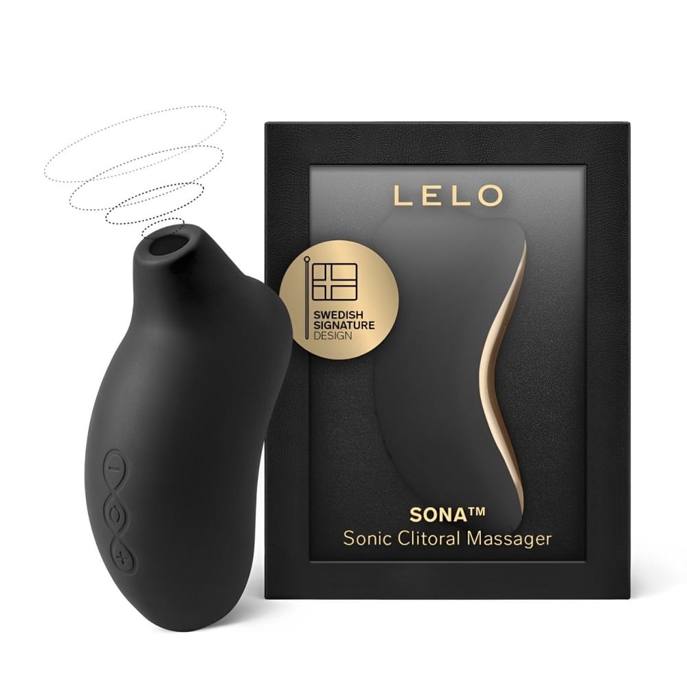 LELO SONA Sonic Clitoral Massager - Black 2 LELO SONA Sonic Clitoral Massager - Black - Image 1